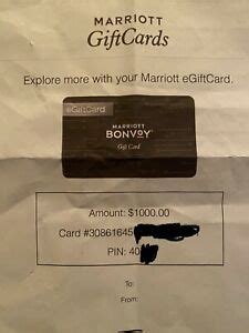 These purchases will code as foreign i tried three different singapore based credit cards and all failed. Marriott Hotels & Resorts $1000 e gift certificate | eBay