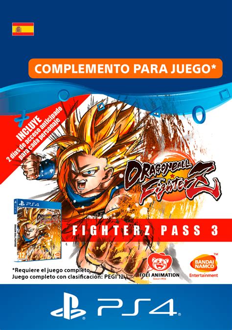 These new fighters will also come with their respective stamp, lobby avatars, and alternative colors. DRAGON BALL FIGHTERZ - FighterZ Pass 3 - PlayStation 4 ...