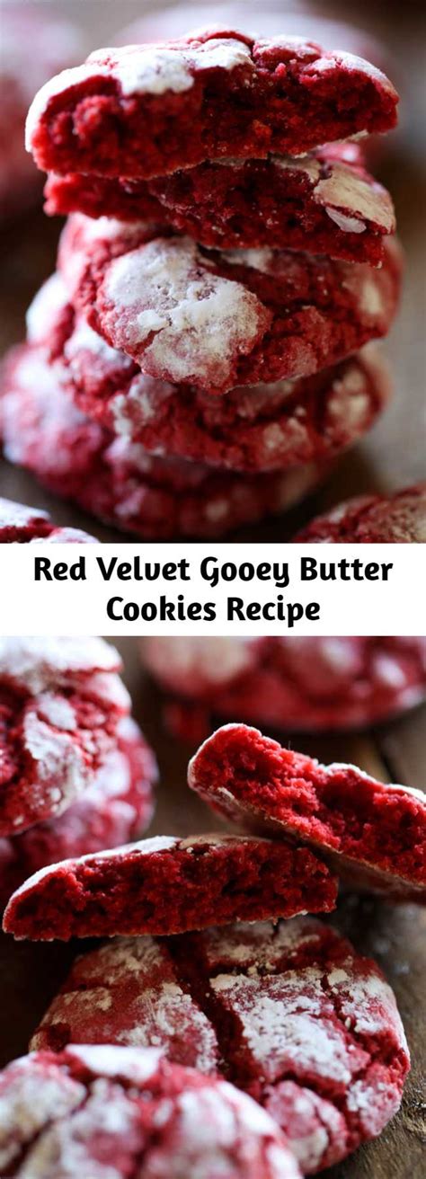 Trust me, it's so worth it. Red Velvet Gooey Butter Cookies Recipe - Mom Secret Ingrediets