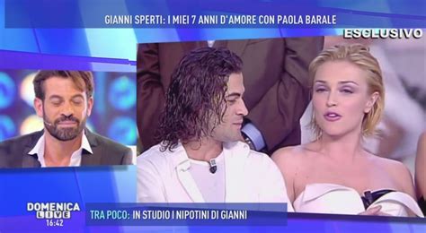 Gianni sperti in spiaggia con l'amico. Gianni Sperti ha un amore segreto? "E' più giovane di lui ...