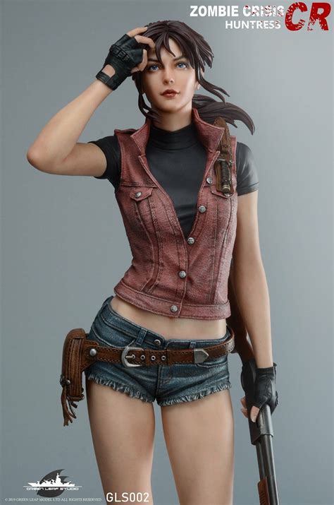 Ada wong by green leaf studio. GREEN LEAF STUDIO 1/4 ZOMBIE CRISIS - HUNTRESS "CR" STATUE ...