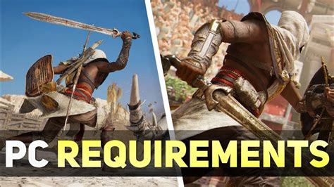 Brotherhood minimum requirements, assassin's creed: Assassin's Creed Origins PC System Requirements - YouTube