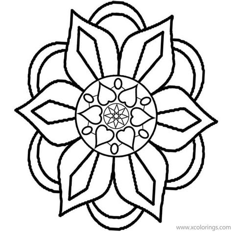 These rangoli coloring pages can be of several uses once your kid has colored them. Pongal Rangoli Coloring Pages - XColorings.com