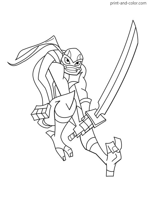 Leonardo ninja turtles coloring pages see more images here : Cursed Ninja Turtle Images Faces Michelangelo Leonardo To ...