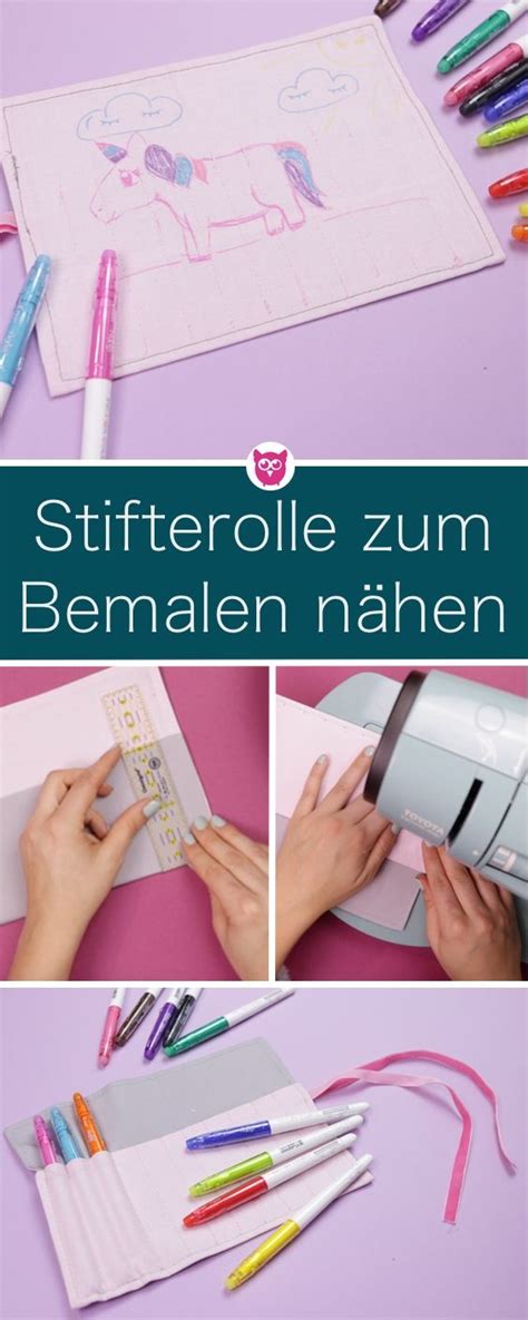 Dieses schild markiert einen verkehrsberuhigten bereich. Stifterolle zum Bemalen für Kinder nähen. Die Stifterolle ...