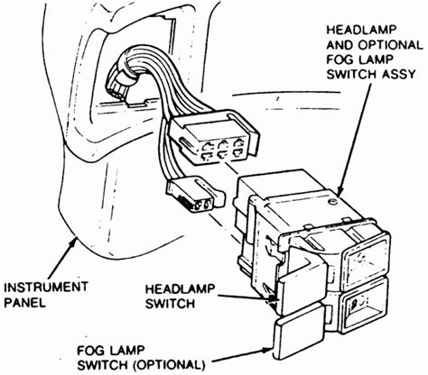Early cj light switches hook up this way: Headlight Switch Wiring Diagram Chevy Truck