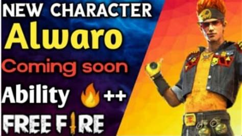 Alvaro new character ability free fire alvaro new character. Free Fire New Character Alvaro Coming Soon😍 || New ...