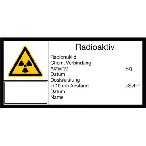 'radioaktiv' taken from the album weichen zunder. Radioaktiv, Radionuklid, Chem. Verbindung, Aktivität ...