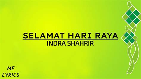 Lagu album hari raya mp3 ✖. Indra Shahrir - Selamat Hari Raya (Lirik) - YouTube