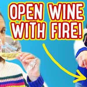 Pagesotherbrandhome decorhomely smartvideosopen up a wine bottle with a lighter, easy lemon squeeze, and. How to Open Wine with a Lighter | Wine opener, Wine, Lighter