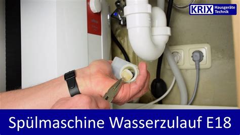 Auch geknickte schläuche, ein verstopfter ablaufschlauch oder ein defekter aquastopp führen dazu, dass der geschirrspüler. Spülmaschine zieht kein wasser mehr | Spülmaschine holt ...