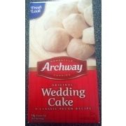 Push ups, fruity pebbles, vitamins. Archway Original Wedding Cake Cookies: Calories, Nutrition Analysis & More | Fooducate