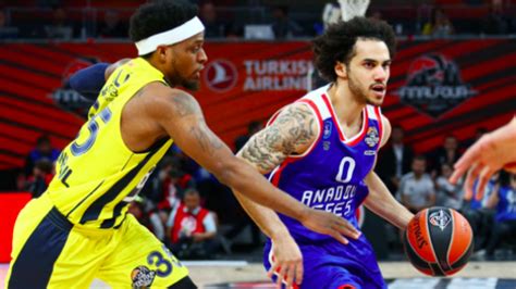 Ing basketbol süper ligi 14. Fenerbahçe Beko - Anadolu Efes maçı canlı izle