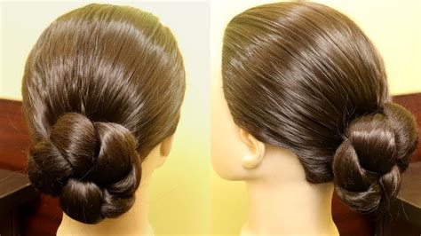 You can find the latest celebrity short haircuts, shoulder length hairstyles, long hairstyles here. Easy Hairstyle for beginner | Ponytail with Juda Bun ...