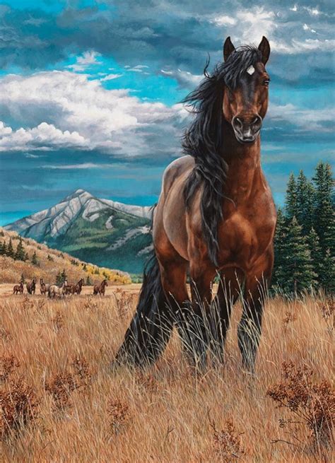 Trattoria tre marchetti is a 1000 piece jigsaw puzzle part of the viktor shvaiko artist series from educa. "Freedom" Wild Horse 1000 Piece Puzzle | Lovak, Tájkép ...