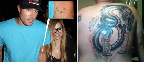 How many tattoos does avril lavigne have at present? avril-lavigne — Gawker