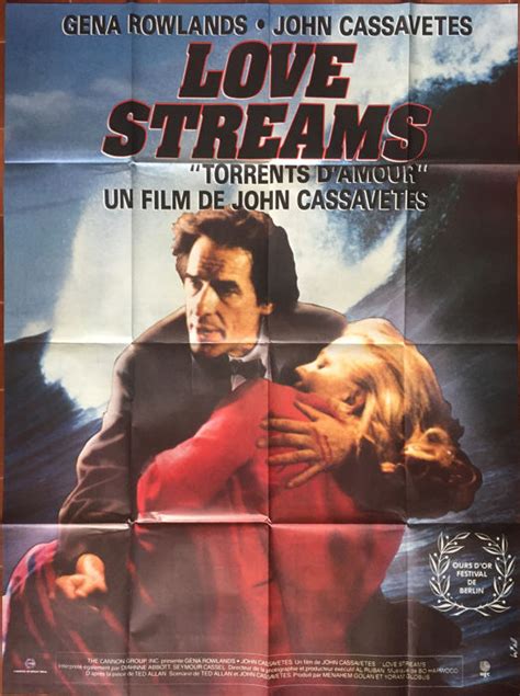 Cut your cord, cancel your subscription plan, watch movies for free online instead! Love Streams - Original french movie poster - 1984 - Gena ...