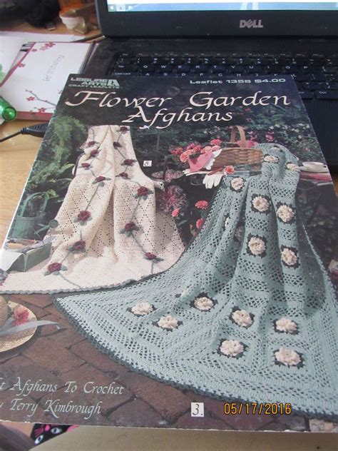 Maybe you would like to learn more about one of these? Crochet Pattern Book Flower Garden Afghans Leisure Arts ...