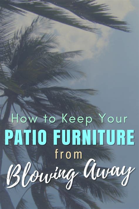 We did not find results for: How to Keep Your Patio Furniture from Blowing Away | Patio ...