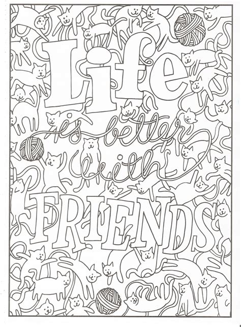 Even though coloring in is a great hobby when you are by yourself, you can also do it with friends as a social activity. Pin on Coloring Pages