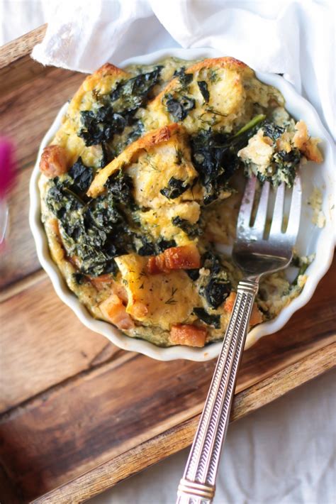 Another popularly used egg substitute in baking is unsweetened and unflavored gelatin. Bagel Egg Kale Strata (gluten free, dairy free, soy free ...