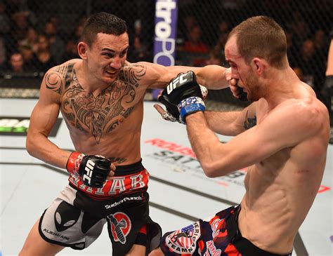 D'artes marciales mestes estauxunidense (ast) kevin luke swanson (en); Max Holloway e Cub Swanson se enfrentam no UFC Newark, em ...