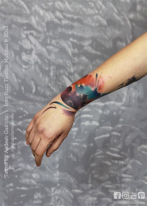 It's hard to find one aged enough to settle the argument, but there are tattoo mostly because they seem to have become an excuse for just doing bad tattoos. Abstract Emotion Chaos vs Calm Watercolor Tattoo 2 | Cool ...