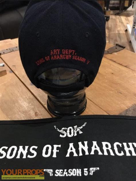The fx series ended in 2014 and since then, there haven't been any other notable biker movies or tv shows except for the most of the film's props were actually those owned by munro. Sons of Anarchy SoA crew hat original film-crew item