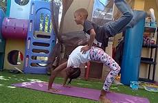 yoga sister brother challenge