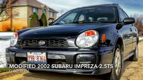 Used 2008 subaru impreza 2.5i with awd, keyless entry, fog lights, alloy wheels, satellite radio, side airbags, independent description: 02 Impreza 2.5 TS 0-60 Mph Launch - YouTube