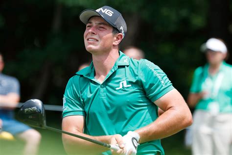 Skjermbilde med tillatelse fra v sport golf. Hallvard Flatland advarer Viktor Hovland: - Kommer ikke ...