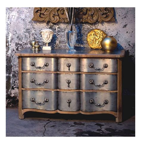 When we talk about regency style, it would usually have an elegant yet light feel. Zinc Reclaimed Wood Hollywood Regency 5 Drawer Dresser ...