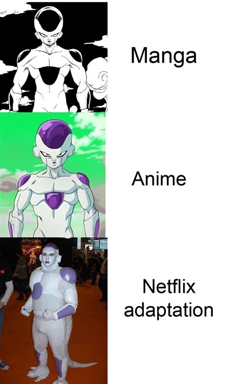 Check spelling or type a new query. Netflix adaptation meme 003 Dragon Ball Frieza - Comics And Memes