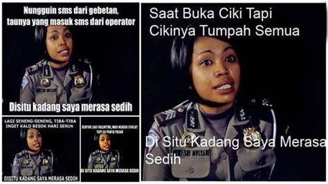 The best saya memes and images of january 2021. Ini Sosok Polwan "Di situ Kadang Saya Merasa Sedih ...