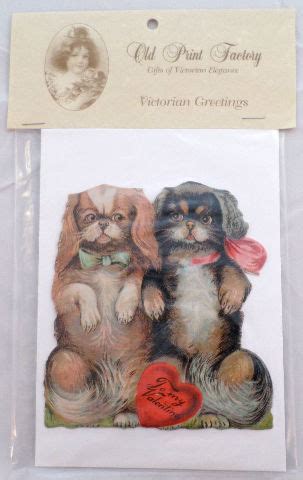 Art & wall decor 14open submenu. Victorian Turn Of The Century Valentine Card Easle Puppy ...