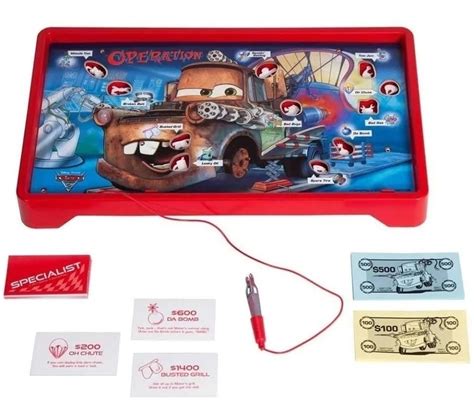 Juego de mesa operando clásico hasbro gaming. Juego De Mesa Operando Cars2 Disney Hasbro Original Nuevo ...