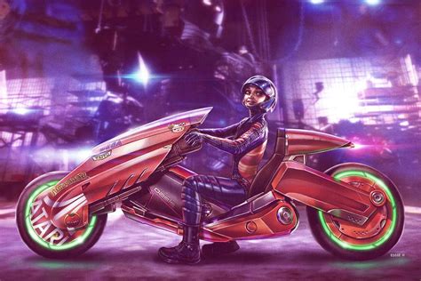 It comes with advanced hardware acceleration and subtitle support. Art3mis Loves her Bike - Ready Player One by EddieHolly ...