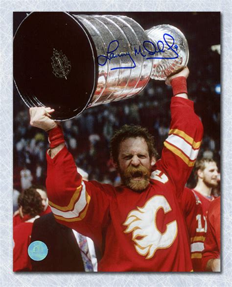 Shop for calgary flames hats, beanies, snapbacks, and other great headwear at the official online browse our selection of calgary flames hats for men, women, and kids at nhl shop international. Lanny McDonald Calgary Flames Autographed 1989 Stanley Cup ...