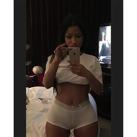 As a woman you need to come to terms. Nicki Minaj Flaunts Camel Toe On Instagram | 36NG