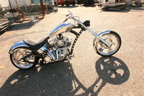 West coast pro series (exh.) El Diablo II Chromed Swingarm built by West Coast Choppers ...