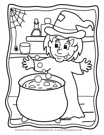 With a wide selection of prints catering to the witchy woman day of the dead free halloween coloring pages free printable scary download free. Halloween Coloring Pages - Easy Peasy and Fun