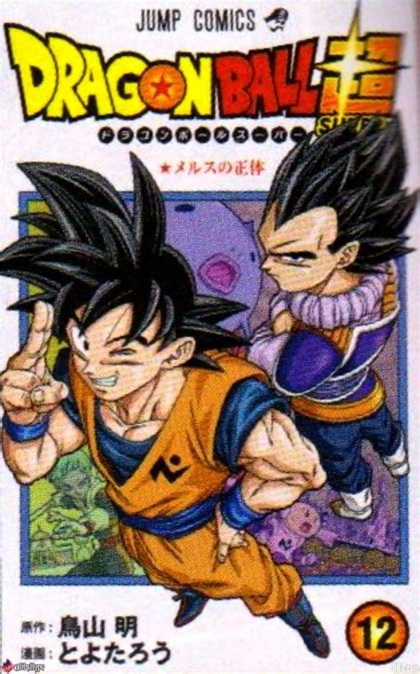 Trim size 5 × 7 1/2. La couverture du tome 12 de Dragon Ball Super en couleur