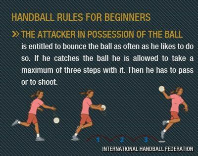 This is still the case, though now there are more specific examples of what should and should not be penalised. Pin on Team handball