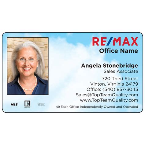 And if you need traditional paper business cards, we can make. RE/MAX Magnetic Business Card | Magnets USA®