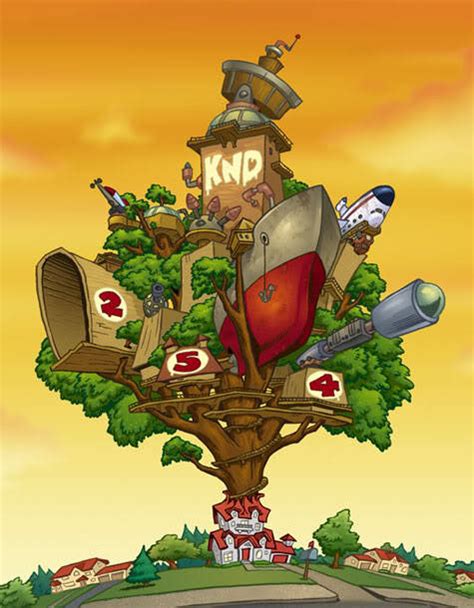 Share a gif and browse these related gif searches. knd codename: kids next door treehouses tom warburton ...
