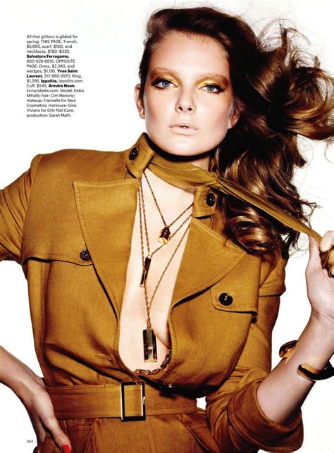 Die ungarin eniko mihalik begann ihre modellaufbahn 2002. Burst in Style: Eniko Mihalik Rocks Gold For Harper's Bazaar