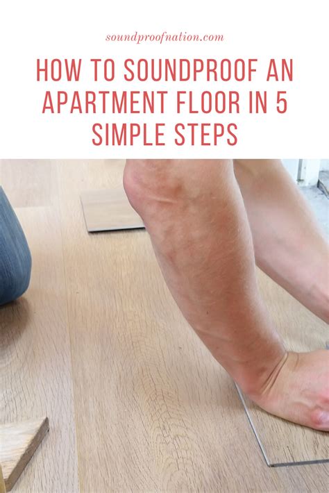 These floor soundproofing ways are meant for a diy soundproofing project. How to Soundproof an Apartment Floor in 5 Simple Steps in ...