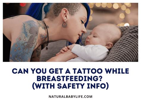 To get a tattoo safely when pregnant, go to a licensed artist and ask about their cleaning policies. Can You Get a Tattoo While Breastfeeding? (With Safety ...