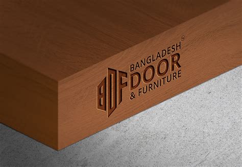 Looking for furniture logos or decor logos? Furniture Logo Design - Door Logo (8 Free Logo Mockup) on ...