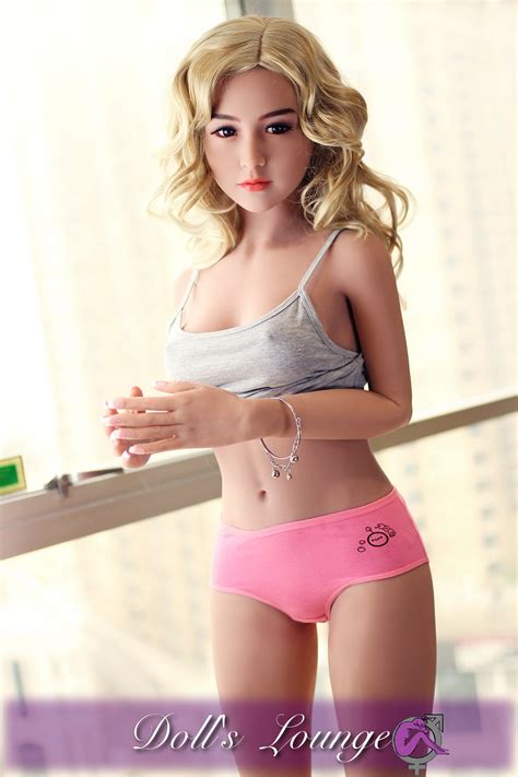 Hot blonde rides a toy. Arabella-TPE Oriental Rose Doll Lovedoll 156cm Cup B mit ...